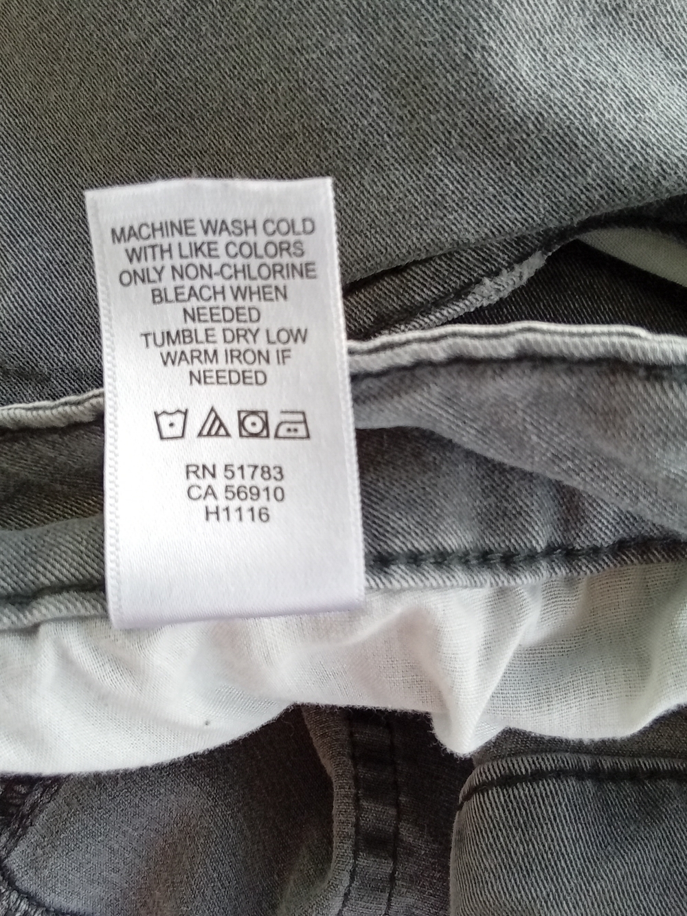 Maurices Women's Size 22 Straight Leg Jeans in Light Gray - Picture 9 of 9